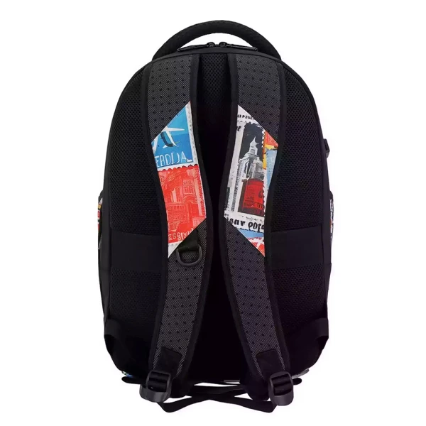 MUST TEAM BACKPACK 29,7Χ17,5Χ46 cm POSTAGE STAMPS