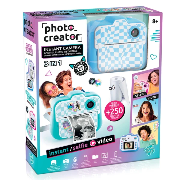 PHOTO CREATOR ΦΩΤΟΓΡΑΦΙΚΗ ΜΗΧΑΝΗ INSTANT CAMERA - 4 ΧΡΩΜΑΤΑ