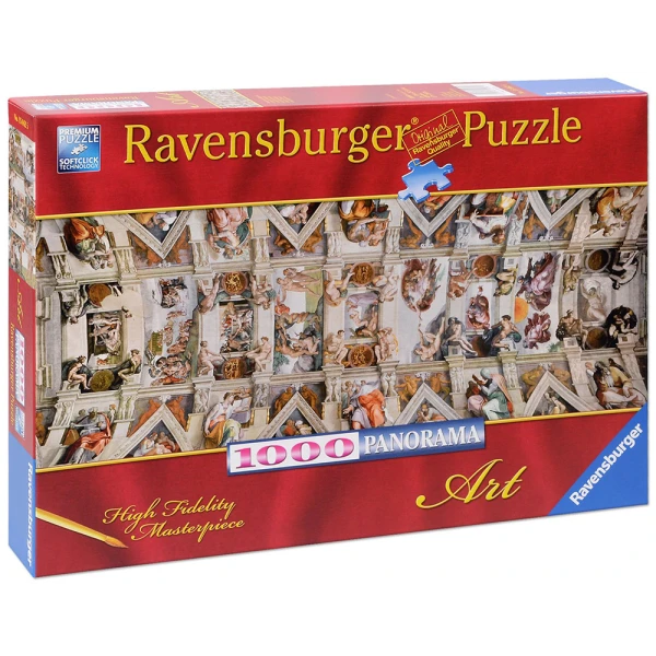 RAVENSBURGER ΠΑΖΛ 1000 τεμ. AC ΚΑΠΕΛΑ ΣΙΣΤΙΝΑ