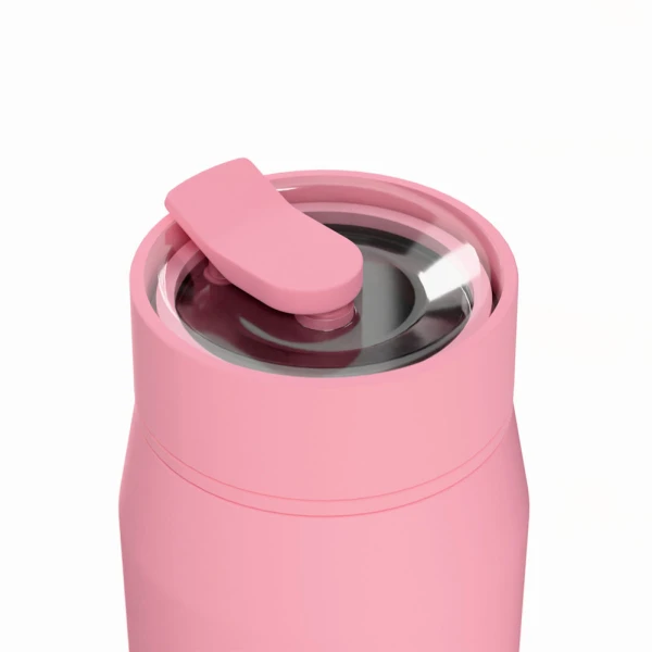 ESTIA HOME ART THERMOS LENS SAVE THE AEGEAN 360ml ROSE