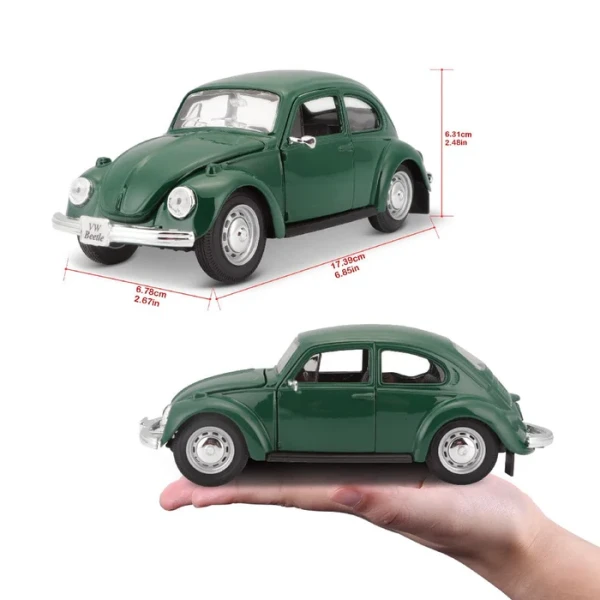MAISTO 1:24 SPECIAL EDITION VOLKSWAGEN BEETLE GREEN