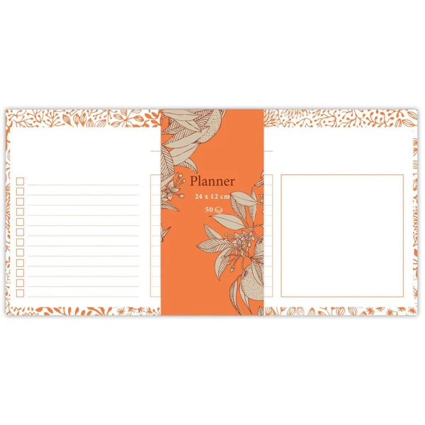 JARDIN ΜΠΛΟΚ ΣΗΜΕΙΩΣΕΩΝ 24X12 εκ. PLANNER
