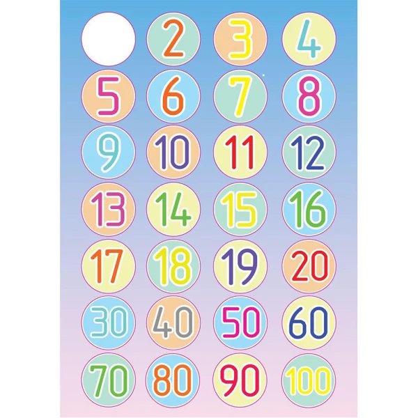 THE LITTLIES COLOURING BOOK A4 24 PAGES NUMBERS