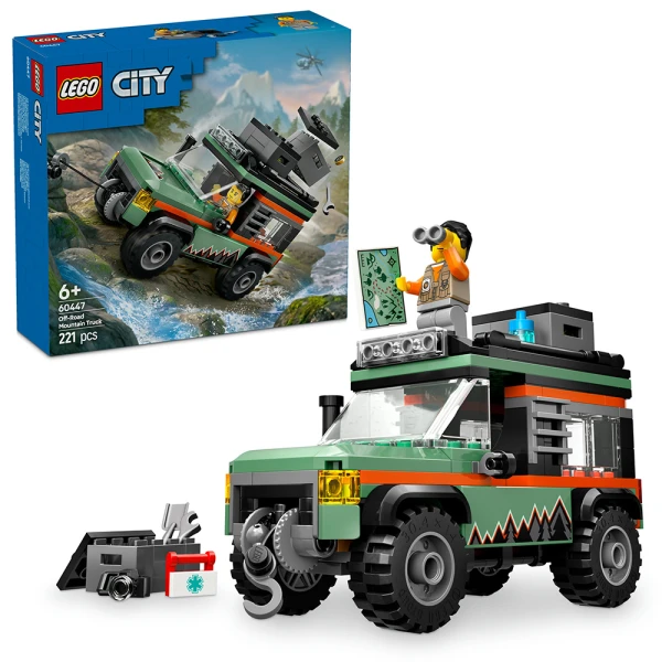 LEGO® CITY ΦΟΡΤΗΓΟ ΒΟΥΝΟΥ ΕΚΤΟΣ ΔΡΟΜΟΥ 4X4