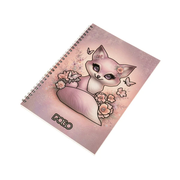 POLO 2026 ΤΕΤΡΑΔΙΟ ΣΠΙΡΑΛ DESIGN Β5 2 ΘΕΜΑΤΑ CUTE FOX