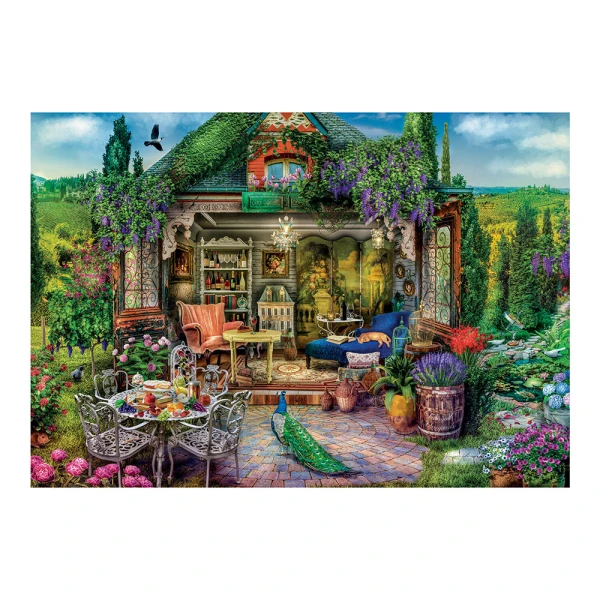 CLEMENTONI PUZZLE H.Q. ESCAPE TO WINE COUNTRY 1000 pcs 