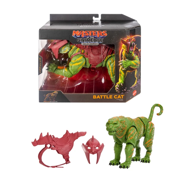 MASTERS OF THE UNIVERSE ΣΥΛΛΕΚΤΙΚΟ BATTLE CAT ΜΕ ΑΞΕΣΟΥΑΡ