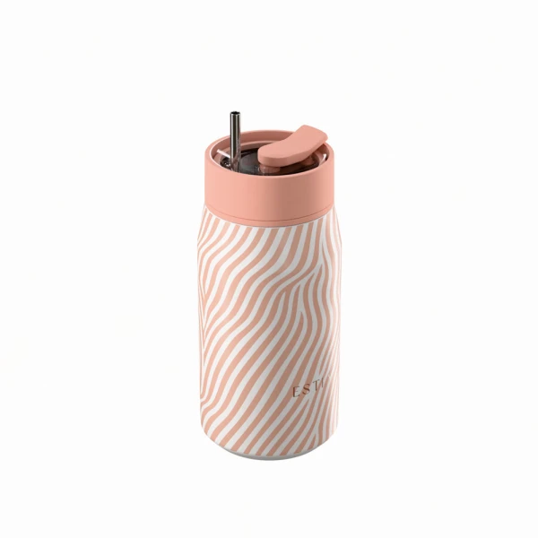 ESTIA HOME ART THERMOS LENS SAVE THE AEGEAN 360ml SOFT RIPPLE