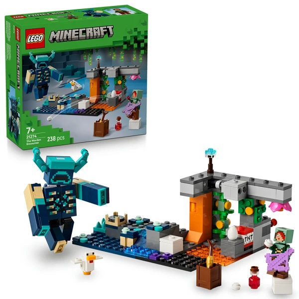 LEGO® MINECRAFT® Η ΣΥΝΑΝΤΗΣΗ ΜΕ ΤΟΝ ΔΕΣΜΟΦΥΛΑΚΑ