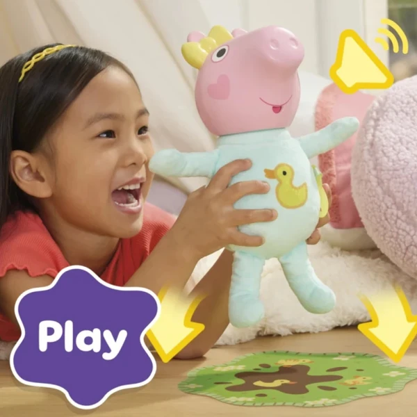 PEPPA PIG ΚΟΥΚΛΑ PEPPA OINKS AND SNUGGLES