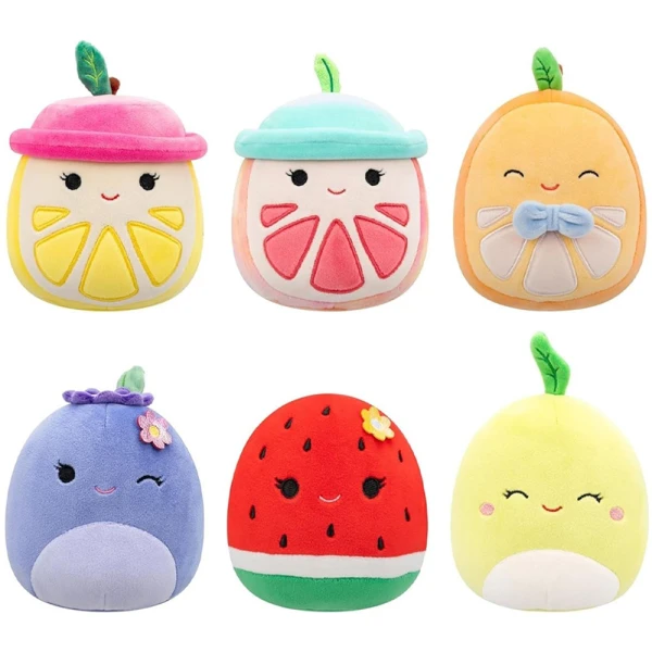 SQUISHMALLOWS SCENT MYSTERY BAG ΛΟΥΤΡΙΝΟ 13 εκ. W5 ΦΡΟΥΤΑ ΕΚΠΛΗΞΗ