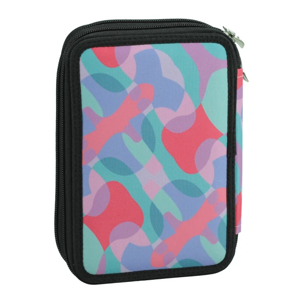 BACK ME UP DOUBLE FILLED  PENCIL CASE PUPPY