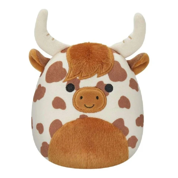 SQUISHMALLOWS ΛΟΥΤΡΙΝΟ 13 εκ. W11 - ALONZO THE BROWN SPOTTED HIGHLAND COW