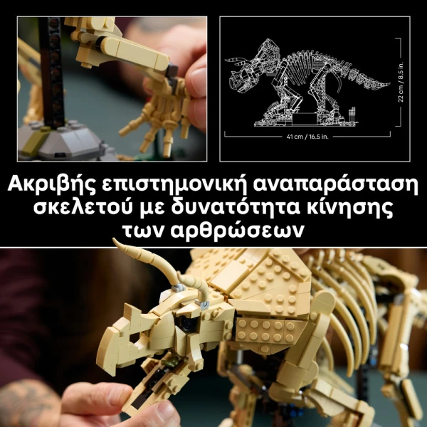 LEGO® JURASSIC WORLD DINOSAUR FOSSILS TRICERATOPS