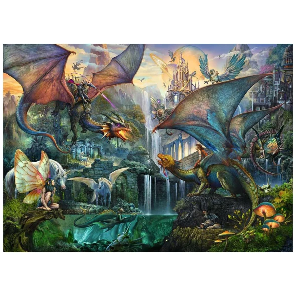 RAVENSBURGER ΠΑΖΛ 9000 τεμ. ΔΡΑΚΟΙ