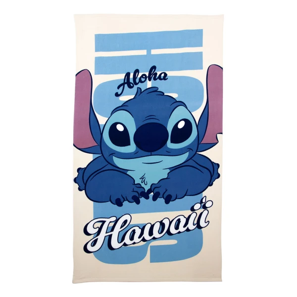 ΠΕΤΣΕΤΑ ΠΑΡΑΛΙΑΣ ΜΕ ΜΙΚΡΟΙΝΕΣ 90Χ170 εκ. STITCH ALOHA HAWAII