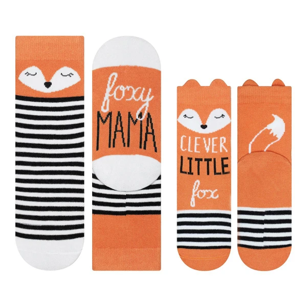 SOXO ΣΕΤ ΚΑΛΤΣΕΣ FOXY MAMA/CLEVER LITTLE FOX