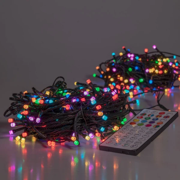  ΧΡΙΣΤΟΥΓΕΝΙΑΤΙΚΑ ΦΩΤΑΚΙΑ 200 LED ΜΕ CONTROLLER ΕΝΑΛΛΑΓΗΣ ΠΡΑΣΙΝΟ ΚΑΛΩΔΙΟ 20 ΜΕΤΡΑ