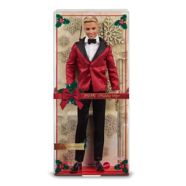 COLLECTIBLE DOLL KEN HOLIDAY 2026