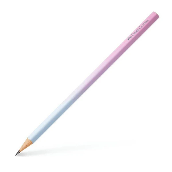 FABER-CASTELL ΜΟΛΥΒΙ ΤΡΙΓΩΝΙΚΟ FLOW BLUSHING ΡΟΖ-ΣΙΕΛ Β