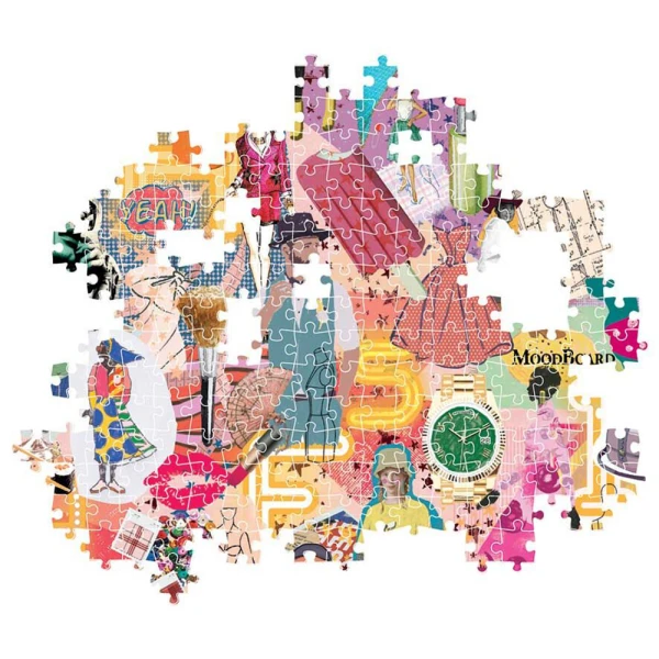 CLEMENTONI PUZZLE MORE IS MORE FASHION & DESING 1000 pcs 