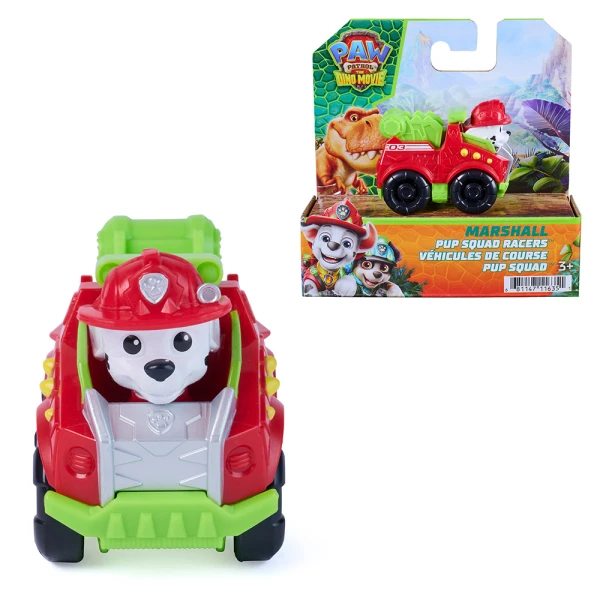 PAW PATROL DINO MOVIE PUP SQUAD RACERS - 6 ΣΧΕΔΙΑ