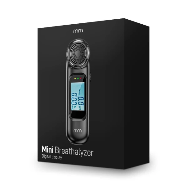 MIKAMAX ΦΟΡΗΤΗ ΣΥΣΚΕΥΗ ΜΕΤΡΗΣΗΣ ΑΛΚΟΟΛ MINI BREATHALYZER