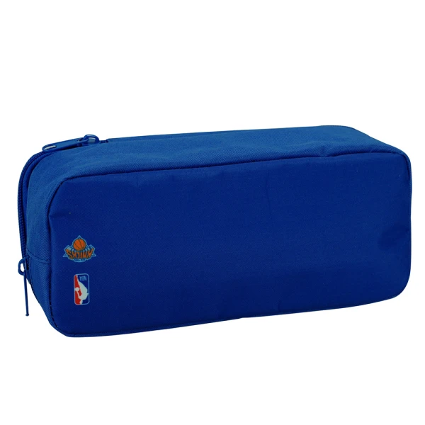 BACK ME UP BARREL OVAL PENCIL CASE NBA NEW YORK KNICKS