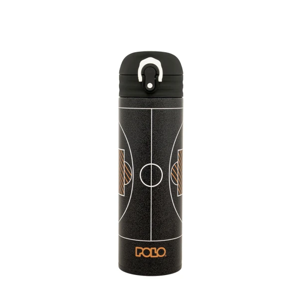 POLO 2026 STAINLESS STEEL THERMOS JUNIOR II 500ml BASKETBALL VELCRO