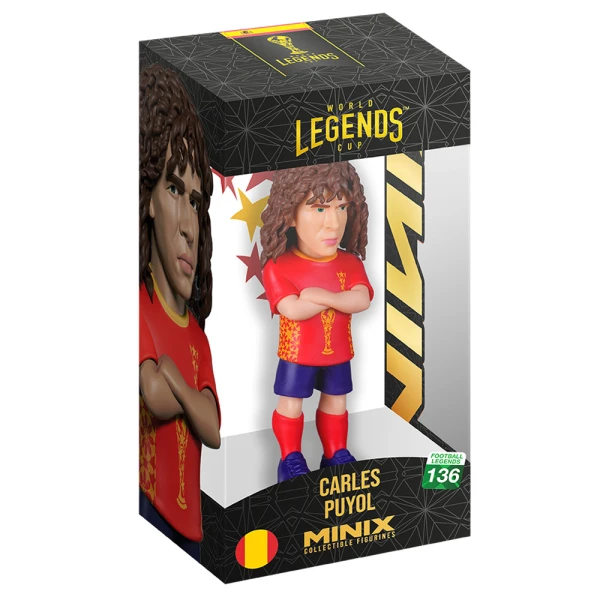 MINIX LEGENDS WORLD CUP ΙΣΠΑΝΙΑ ΦΙΓΟΥΡΑ 12 cm CARLES PUYOL