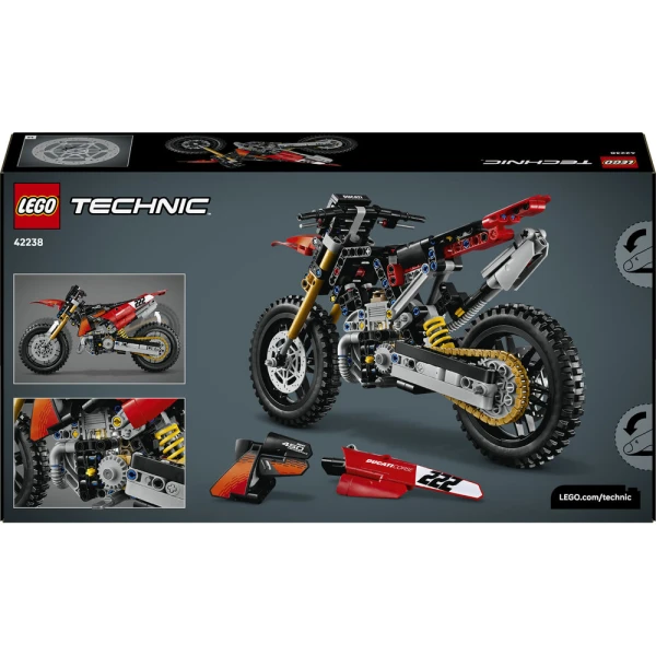 LEGO TECHNIC DUCATI DESMO450 MX FACTORY MOTORCYCLE