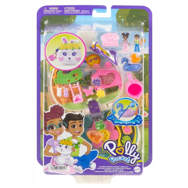 POLLY POCKET Ο ΚΟΣΜΟΣ ΤΗΣ POLLY - ΣΕΤΑΚΙ FLOWER GARDEN BUNNY
