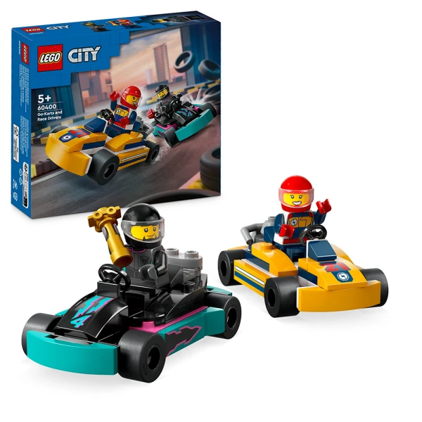 LEGO® CITY GO-KARTS AND RACE DRIVERS