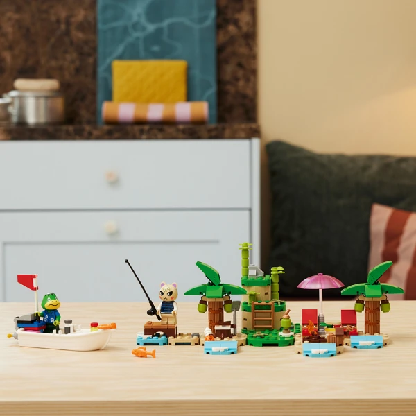 LEGO® ANIMAL CROSSING™ ΠΕΡΙΗΓΗΣΗ ΤΟΥ KAPP\'N ΜΕ ΒΑΡΚΑ ΣΤΟ ΝΗΣΙ