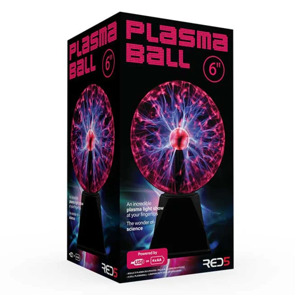 RED5 ΔΙΑΚΟΣΜΗΤΙΚΟ ΦΩΤΙΣΤΙΚΟ USB PLASMA BALL