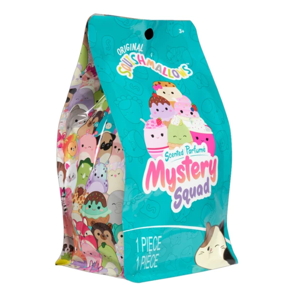 SQUISHMALLOWS - SCENTED MYSTERY BAGS - PLUSH TOYS 20 cm W1 ΓΛΥΚΑ - 6 DESIGNS