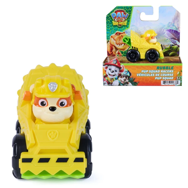 PAW PATROL DINO MOVIE PUP SQUAD RACERS - 6 ΣΧΕΔΙΑ