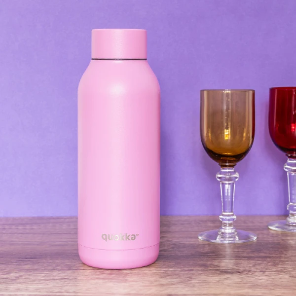 QUOKKA ΘΕΡΜΟΣ SOLID 510ml BLOSSOM PINK