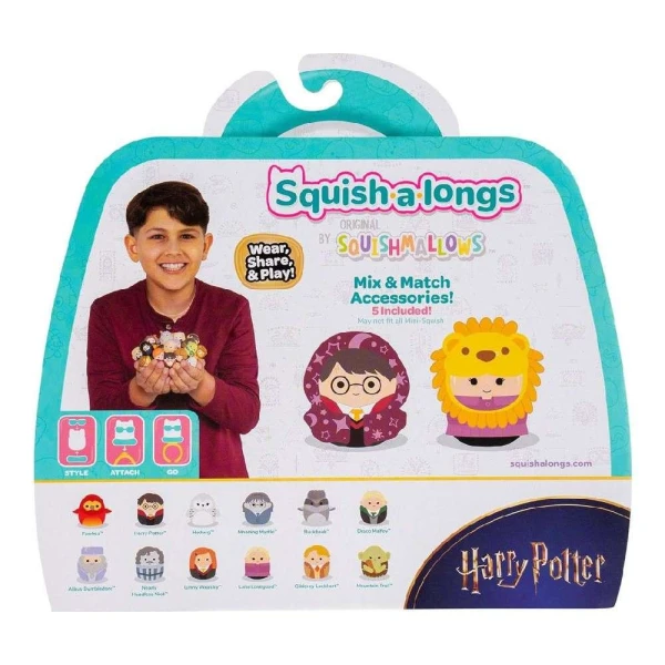 SQUISH-A-LONGS HARRY POTTER ΣΕΤ 12 τεμ. ΦΙΓΟΥΡΕΣ & ΑΞΕΣΟΥΑΡ