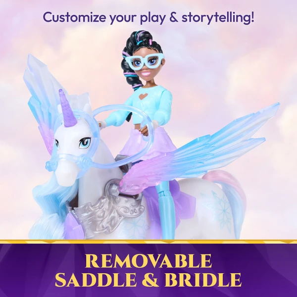 UNICORN ACADEMY ΜΙΚΡΗ ΚΟΥΚΛΑ ΚΑΙ ΜΟΝΟΚΕΡΟΣ ΜΕ ΦΤΕΡΑ - 4 ΣΧΕΔΙΑ