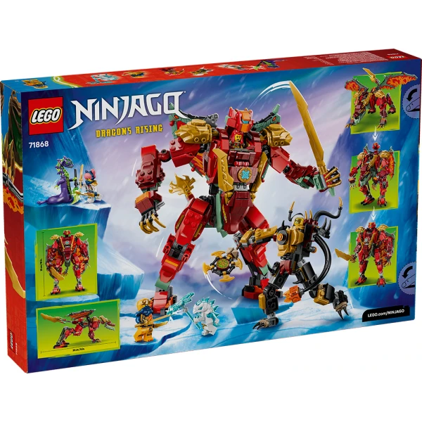 LEGO® NINJAGO® DRAGON MECH ΜΕΤΑΜΟΡΦΩΣΗ ΤΗΣ ΓΟΥΑΪΛΝΤΦΑΪΡ