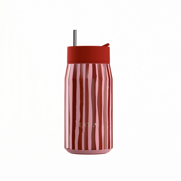 ESTIA HOME ART THERMOS LENS SAVE THE AEGEAN 360ml VIVA STRIPE