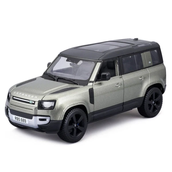 BBURAGO 1:24 2022 LAND ROVER DEFENDER 110 GREEN