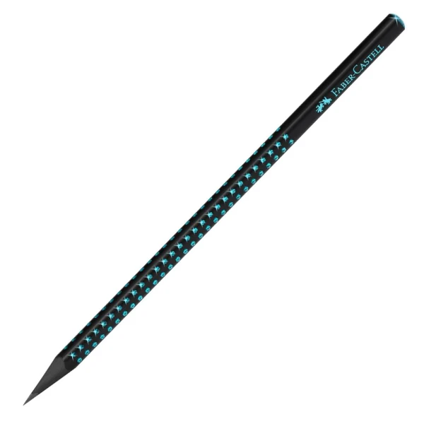 FABER-CASTELL ΜΟΛΥΒΙΑ SPARKLE MIDNIGHT ΡΟΖ-ΧΡΥΣΟ-ΓΑΛΑΖΙΟ - 3 ΧΡΩΜΑΤΑ