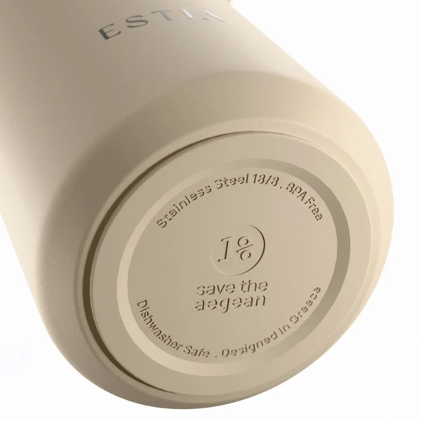 ESTIA HOME ART ΘΕΡΜΟΣ PULSE SAVE THE AEGEAN 800ml DUNE