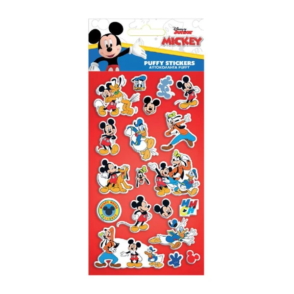 PUFFY STICKERS 10X22 cm MICKEY