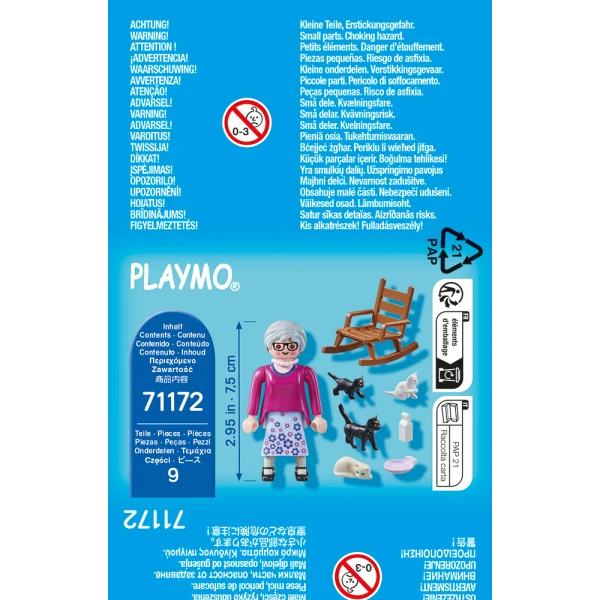 PLAYMOBIL SPECIAL PLUS GRANNY WITH CATS