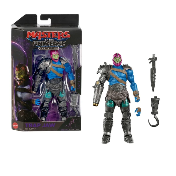 MASTERS OF THE UNIVERSE ΣΥΛΛΕΚΤΙΚΗ ΦΙΓΟΥΡΑ ΜΕ ΑΞΕΣΟΥΑΡ TRAP JAW