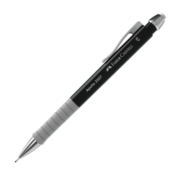 FABER-CASTELL APOLLO ΜΗΧΑΝΙΚΟ ΜΟΛΥΒΙ 0,7mm ΜΑΥΡΟ