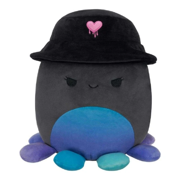 SQUISHMALLOWS VALENTINE ΛΟΥΤΡΙΝΟ 13 εκ. W2 - YOKO THE CHARCOAL OCTOPUS
